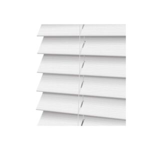 Artic White 50mm Faux Wood Venetian